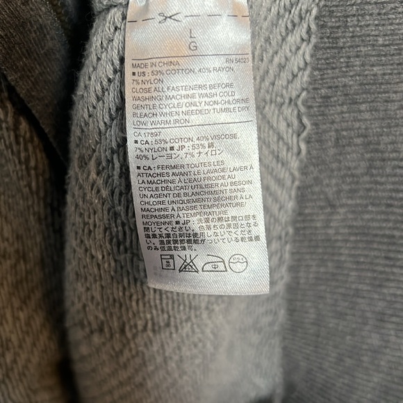 Banana Republic Full Zip Sweater - EUC - Picture 4 of 4